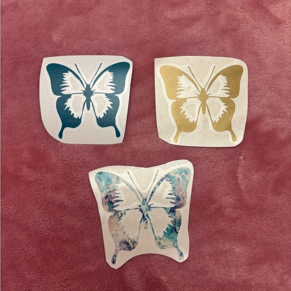 Butterfly decals